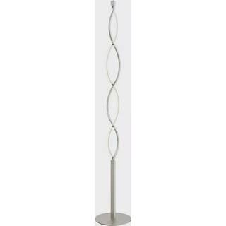 Lindby - Auron Gulvlampe Nickel/White