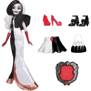 Disney Princess Villains Cruella de Vil Fashion Doll tilbeh?r og aftageligt t?j Disney Villains Toy For Kids 5 ?r og op