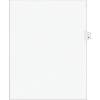 Fanen Avery Legal Exhibit Dividers Titel: 9 White Letter 25/Pack (11919)