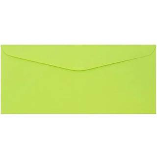 Jampapir nr. 9 Forretningskonvolutter - 3 7/8 x 8 7/8 - Ultra Lime Green - 50/Pack