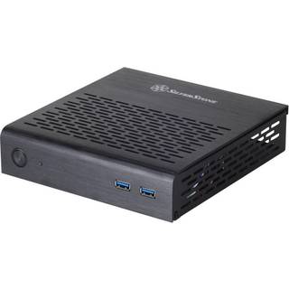 SilverStone PT13 - Kabinet - Ultra small form factor - Sort