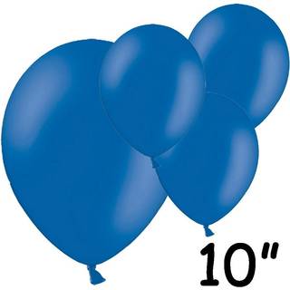 Blå balloner 10" - 100 stk.