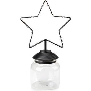 Sweetie LED-dekorationsstjerne m. batteri og timer