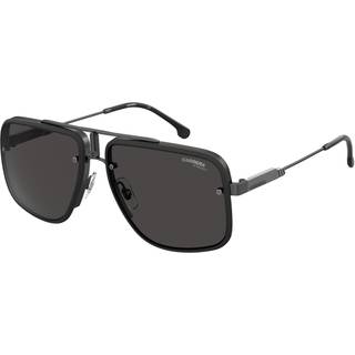 Carrera Unisex CA GLORY II 003/2K Solbriller Metal Sort Grå Firkantet