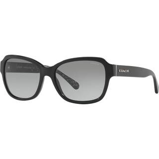 Coach HC8232 L1010 551011 56 Solbriller Kvinder Black - Black - 56mm