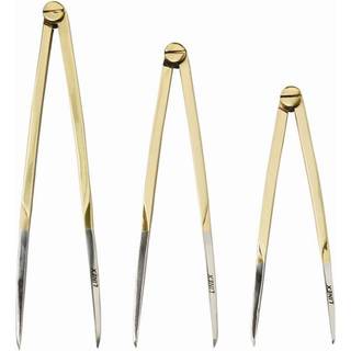 Linex 83001 Nautisk ligepasser 175mm 7 tommer messing