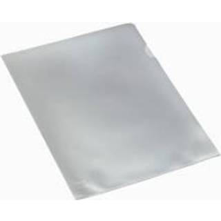 QLINE Plastomslag 0,12mm A4 med præg 100stk/pak