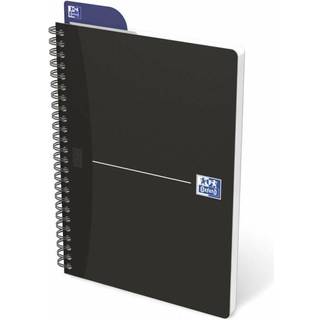 Oxford Smart Black notesbog A5 kvadreret