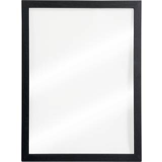 Securit Woody klar glastavle 40x60cm med sort ramme