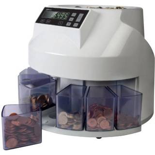 Safescan 1250 EUR mønt tæller og sorterer