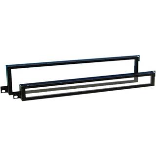 Adam Hall 87441 Front Panel m. Plexiglas 1 Unit (19")