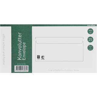 BNT M65 rudekuvert 90g hvid 20stk