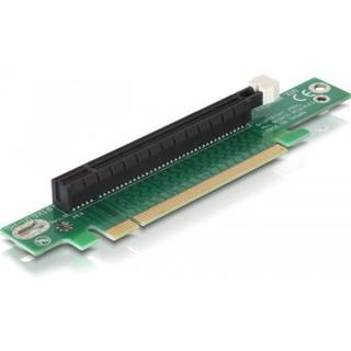 DeLOCK Riser card PCI Express x16 angled 90° left insertion - riser card
