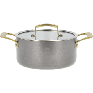 Pillivuyt Gourmet Durance Gryde med låg 5 liter 24 cm Rustfrit stål