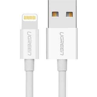 Ugreen kabel USB-A til Lightning MFI kabel 2.4A, 1m - hvid