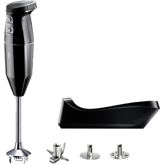 Cordless PLUS Stavblender 10,8 volt fra Bamix - Sort farve - Rustfrit stål 18/0/Nylon PA6