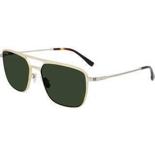 Lacoste Mand L242SE 714 Solbriller Metal Guld Grøn Pilot