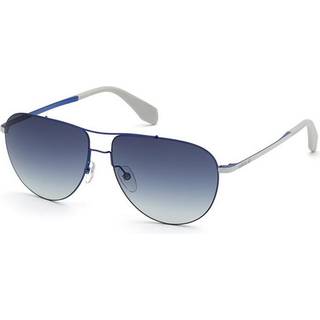 Adidas Originals OR0004 92W 58 Solbriller Mænd Blue - Blue - 58mm