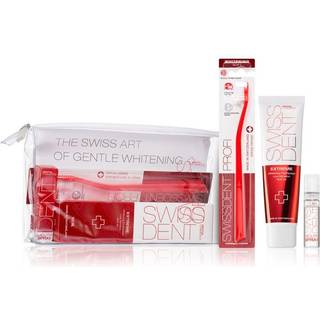 Swissdent Extreme Promo Kit Tandplejesæt til mild blegning og beskyttelse af tandemaljen