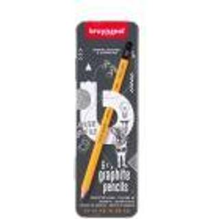 Bruynzeel Graphite Pencils - Blyantsæt m. 6 stk