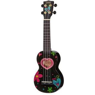 Mahalo Heart Heart Black Sopran ukulele