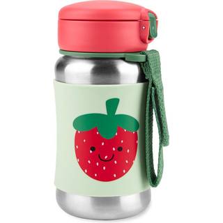 Skip Hop Toddler Sippy Cup med halm Sparks Rustfrit st?l Strawflaske Strawberry