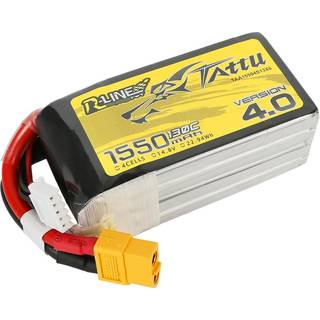 Gens 4s  1550mAh -130C- Gens Ace Tattu R-line 4.0 XT60