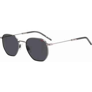 Hugo Boss Mand HG 1060/S KJ1/IR Solbriller Metal Sølv Grå Firkantet