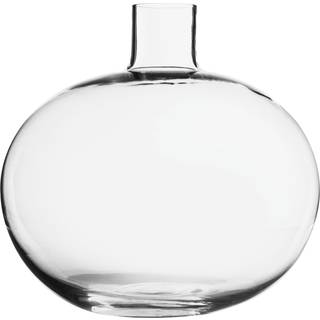 Skrufs Glasbruk Holmen vase Ø10 cm Klar