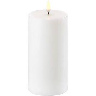 Uyuni LED bloklys i hvid, vælg str Højde 18 cm
