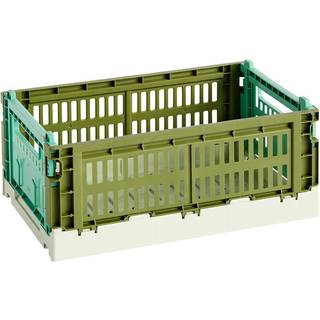 Colour Crate Mix Kasse, Oliven/ Mørk Mint, Small