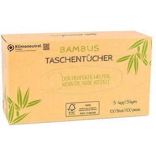 Pandoo Bamboo Tissues papirservietter af bambus 100 stk. - 100 stk.