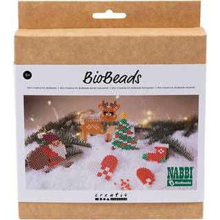 DIY Kit NABBI BioBeads - 5 Julefigurer til Kreativitet