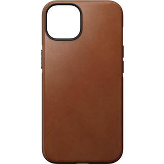 Nomad Modern Leather MagSafe Case - english tan- iPhone 14