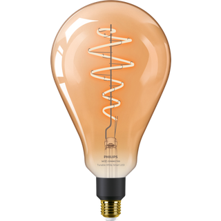 Philips smart led globepære edison giant ps160 e27 25w white justerbar guld dæmpbar