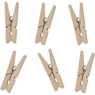 10 stk Natural klemmer 3,5 cm