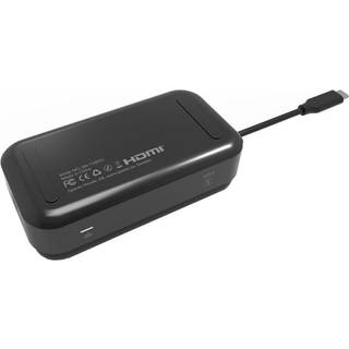 SiGN USB-C hub + Billedoverførsel til TV via Bluetooth 1080p, 10w - Sort