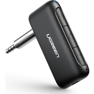 Ugreen Bluetooth 5.0 lydmodtager AUX mini jack til bil - Sort