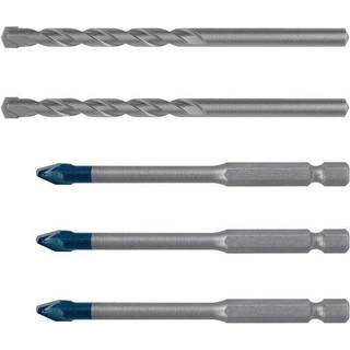 BOSCH Sæt af 5 EXPERT HEX-9 HardCeramic bor 6 mm