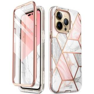I-Blason Glitter Case til iPhone 14 Pro (6.1 tommer) Mobiletelefonkasse 360 ???rad Case Bumper Beskyttelsesd?kning [Cosmo] med Screen Protector