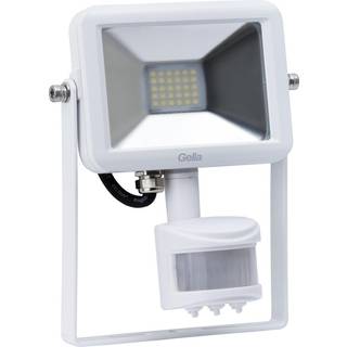 Gelia LED-projektør med bevægelsesdetektor, 20 W, IP44, sort