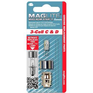 Maglite Upgrade kit Xenon pære - 3-Cell