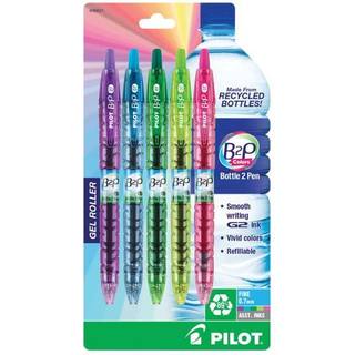Pilot 36621 gelpen udtr?kkeligt genopfyldeligt fint punkt 5/pk ast