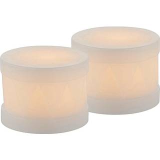 Sirius Elly LED tromme hvid 5,5 cm 2 stk.
