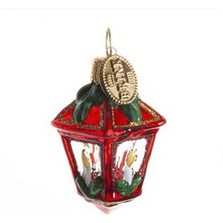LANTERNE 4 CM RØD