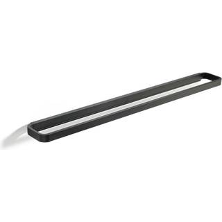 Zone - Rim håndklædestang, sort - L70 cm.