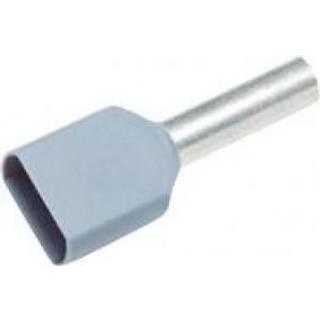Iso. Twin-Terminalrør 2X4Mm² L12 Grå Elpress