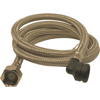 BWT Filtertilslutningsslange 1,5 mtr. FLEX vinkel x 1/2" Lige (Hose 2)