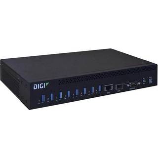 Digi AnywhereUSB 8 Plus USB hub - USB 3.2 - 8 ports - Sort