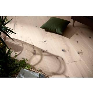 Wallmann Herregårdsplank - Eg Rustik/wood Line, Børstet Invisible Matlak